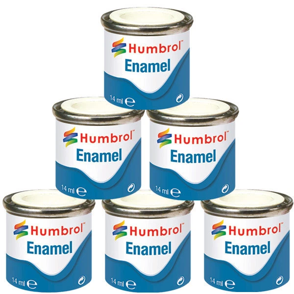 ENAMEL MODEL PAINT Humbrol 14ml Gloss Metallic Satin Matt All Colours