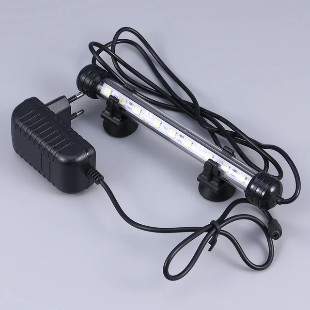 LED Aquarium Light USB Aquatic Lighting Waterproof Lamp for Fish Tank with EU