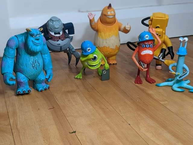 Monster Figure ORIGINAL DISNEY/PIXAR MONSTERS Inc Figures Talking Action Figures X 7 ...