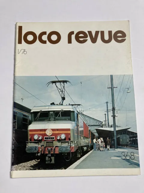 Loco Revue 1976 368 Pont D'erezee Blier Amonines Forge La Pliez Dorchamps