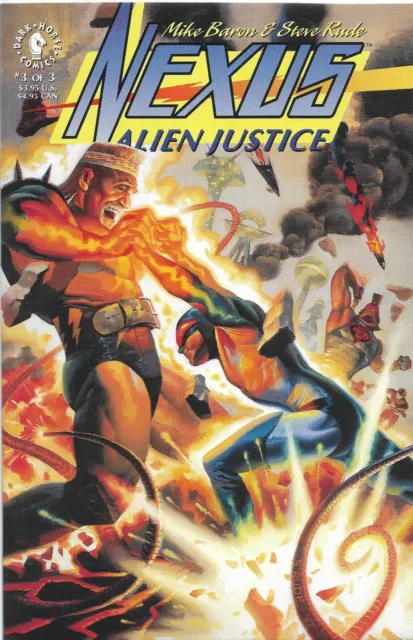 NEXUS - Origin / Alien Justice / Liberator (8 issues, Dark Horse, 1992-93) - VF+ 4