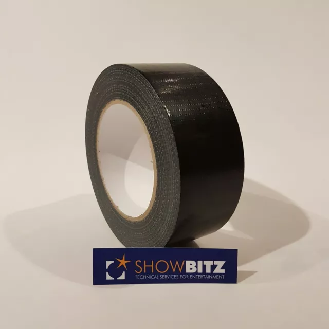 Gaffa BLACK GLOSS Gaffer Duct Tape 50mm X 50m MAGTAPE® Budget