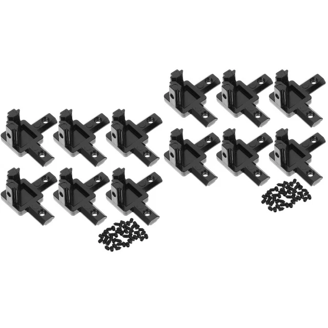 12 pièces pratique support à 3 voies pour 2020 connecteur de profil en aluminium