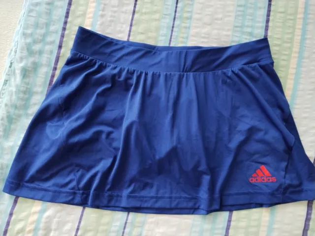 Adidas Adizero ClimaLite Damen Tennisrock/Skort XS/34 Blau