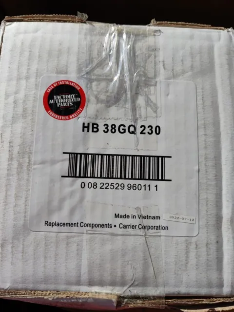 HB39GQ230 Carrier OEM Condenser Fan Motor 1/4HP 1100 RPM (Fast OEM Parts)