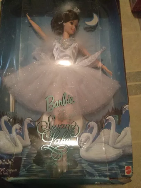 Barbie as Swan Queen In Swan Lake Doll Classic Ballet Series NRFB