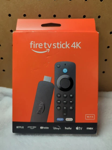 2024 AMAZON FIRE TV Stick 4K HDR Streaming Media Player Alexa Remote Wi ...