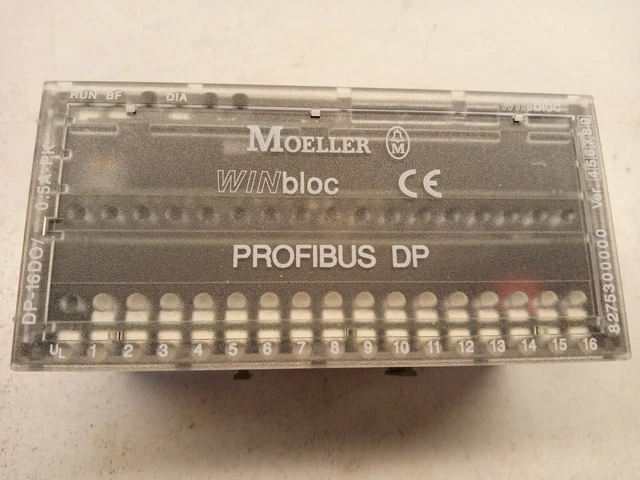 EATON MOELLER DP-16DO/0.5A-PK PB-DP Digital Output Module 224020 ...