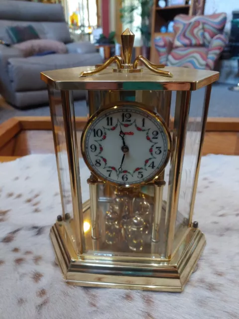 Kundo Anniversary German Quartz Clock Working EUC