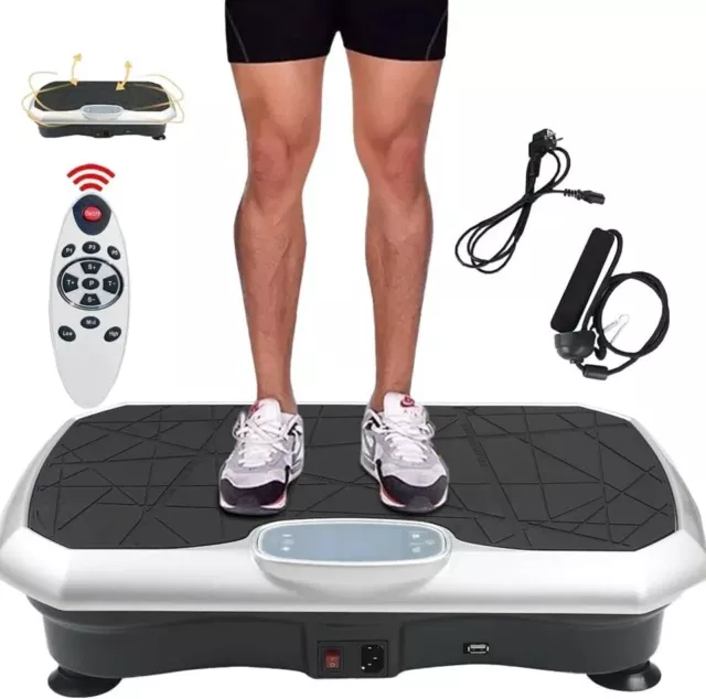 Triclicks Vibration Plate Exercise Fitness Machine With Bluetooth Speaker