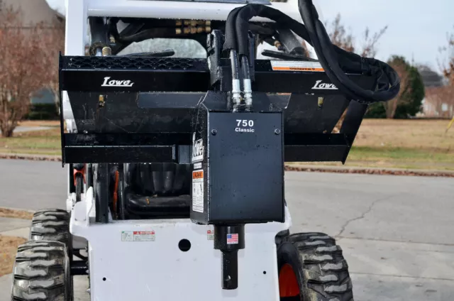 Bobcat Skid Steer Attachment Lowe 750 Hex Classic Auger Drive Unit - Ship $199 2