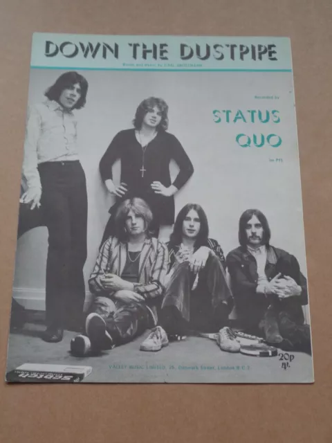 Status Quo - Down The Dustpipe Noten