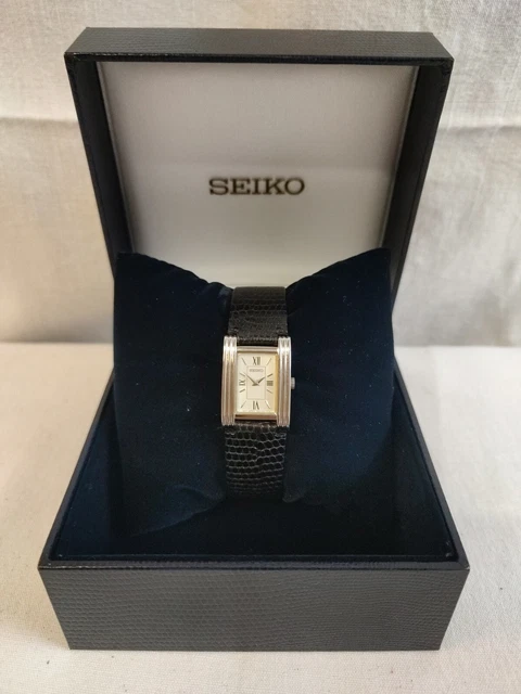 Montre Seiko Vintage Pour Femme - Cadran Blanc - Montre Bracelet Rétro