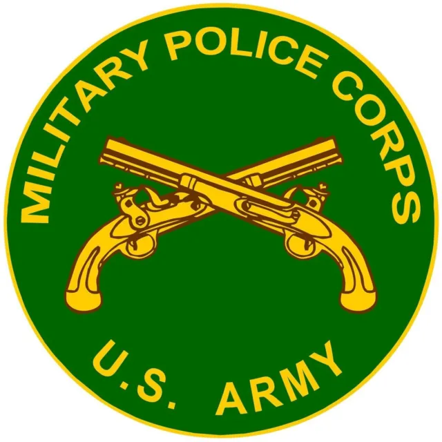 Military Police Corps US Army Sticker mp insignia emblem