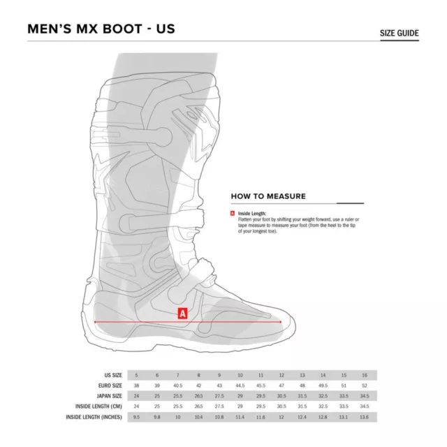 Bottes de Motocross Alpinestars Technologie 5 Offroad Bottes Moto MX Enduro