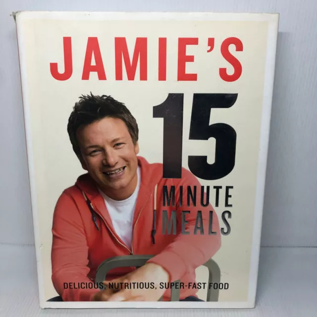 Jamie's 15-Minute Meals by Jamie Oliver (Hardcover Book) Cookbook, Food, Recipes