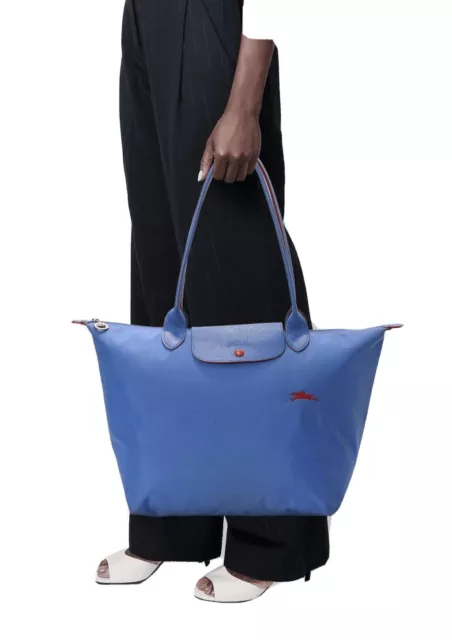 NWOT Longchamp Le Pliage Club Top Handle Bag Rose MEDIUM