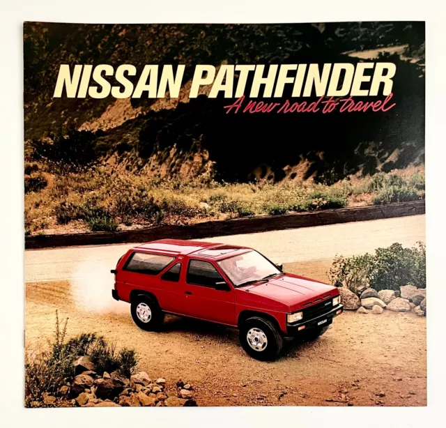 1986 Nissan Pathfinder SE XE E Vintage Car Catalog High Comfort Features Photos