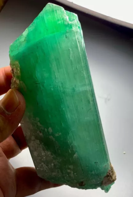 842 Gram Beautiful Double Terminated Hiddenite Kunzite Crystal from Afghanistan