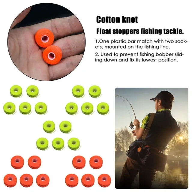ACCESSORIES FISHING TRACKLE gear product Fishing Tackle Cotton Knot Line  $12.79 - PicClick AU