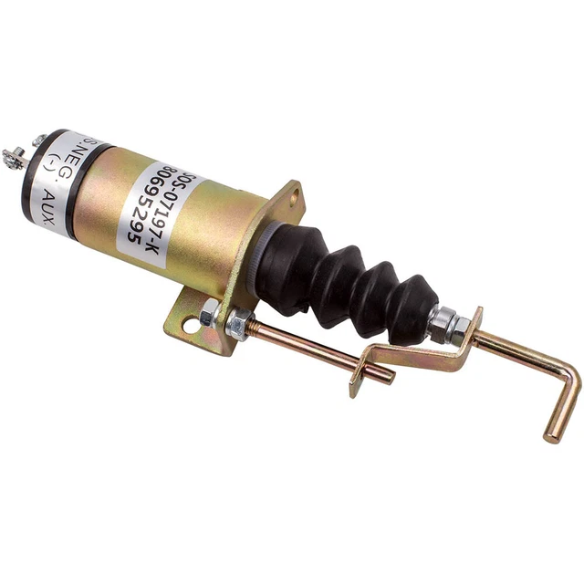 12 V DC Carburant Arrêt Électrovanne d'arrêt for Lister Petter SA-3405T 36607