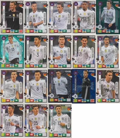 Panini Adrenalyn XL Road to World Cup 2018 - Mannschaft Deutschland aussuchen