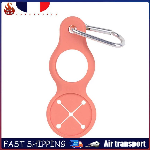 Sports Water Bottle Holder Buckle Carabiner Camping Towel Hook (Orange)