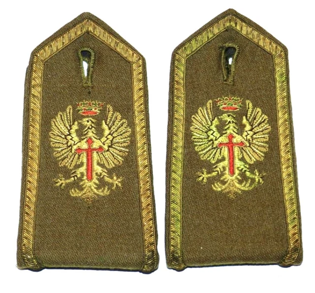 SPAIN, 1940S, GENERAL Franco, army officer shoulder pads. Good. EUR 36
