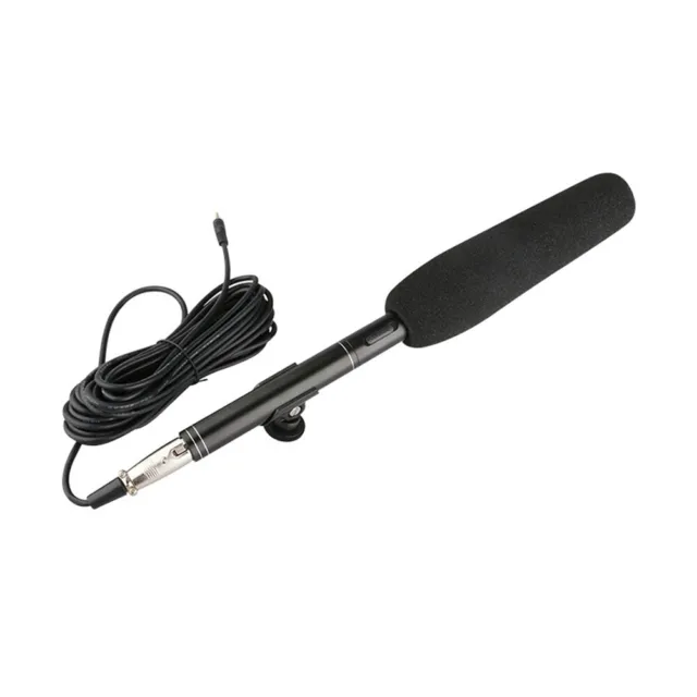 Micrófono condensador CF-01 micrófono de grabación de entrevistas para cámara réflex digital (360 mm)