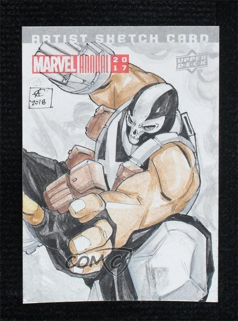 2017 Upper Deck Marvel Annual Sketch Cards 1/1 Alvin Cleofas #SKT Auto 2qf