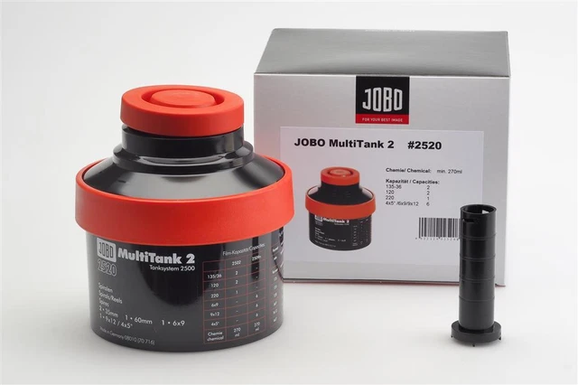 JOBO Multitank 2 #2520 Filmentwicklungsdose el Tanque (1685201006)