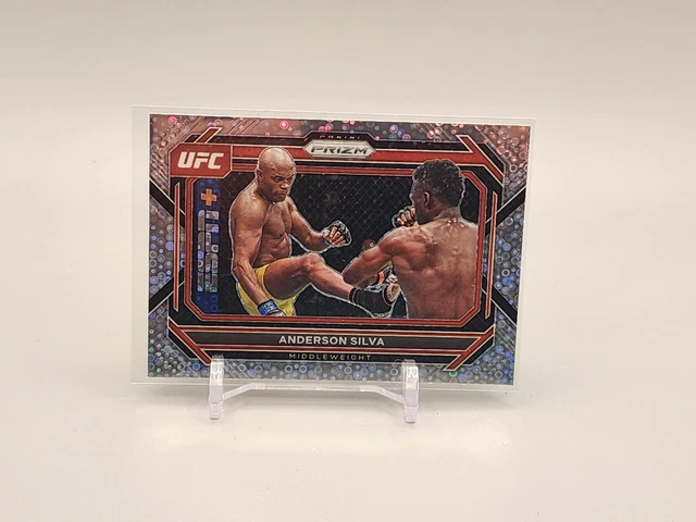 Anderson Silva 2023 Prizm UFC #76 Under Card Prizm