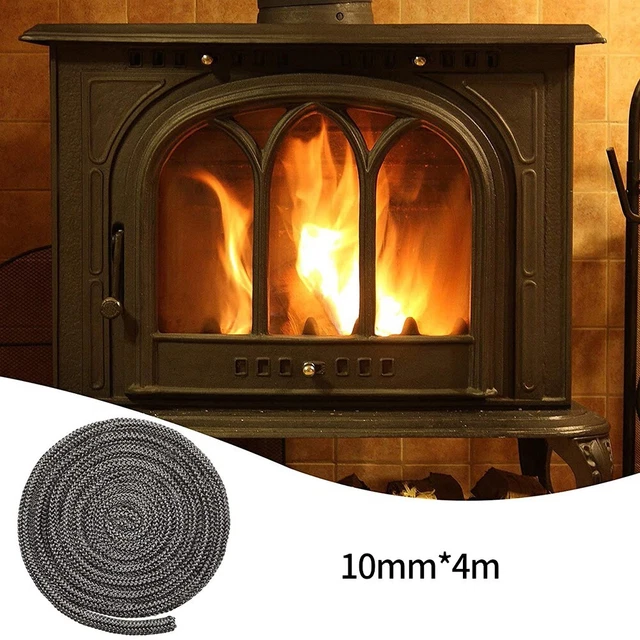 Joint de corde en fibre de verre flexible et souple pour portes et cheminées de