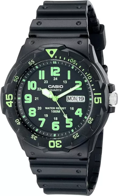 Casio Analog Quartz Black Watch MRW-200HC-3BVDF