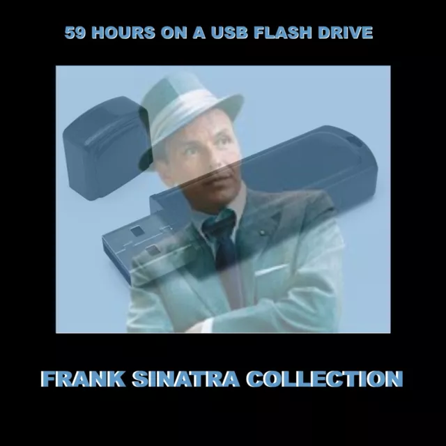 Frank Sinatra Collection. 59 Hours Old-Time Radio Shows On A Usb Flash Drive!