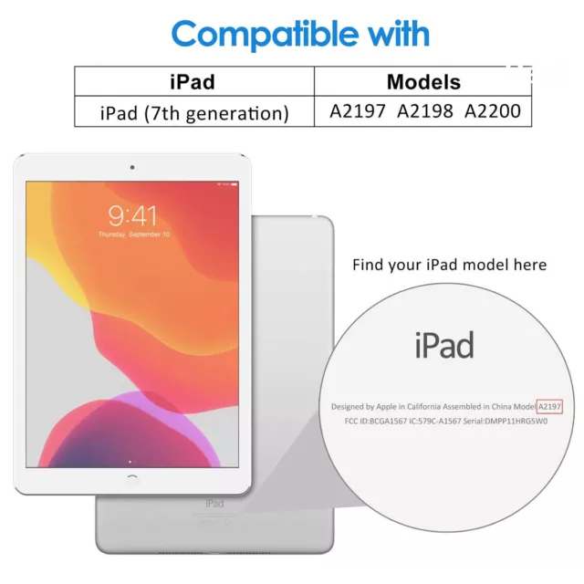 PET Ultra Clear Film Screen Protector Anti-Scratch For Apple iPad 7th 6 5 Air 3 3