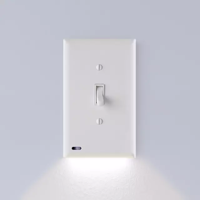SnapPower SwitchLight - Night Light - Light Switch Plate With LED Night Lights