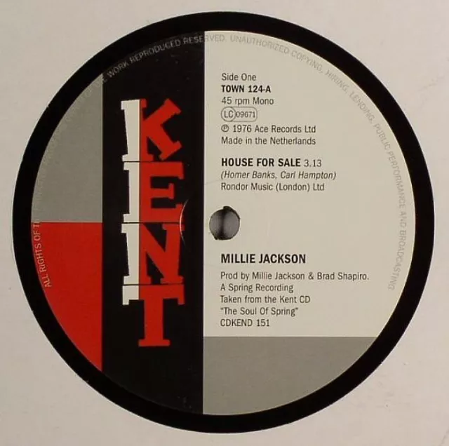 JACKSON, Millie/GARLAND GREEN - House For Sale - Vinyl (7")