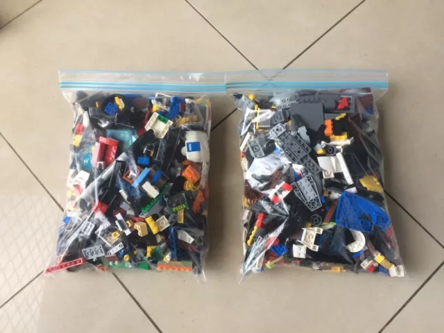 2kg (x1700peices!) LEGO Bulk Creativity Packs. Mix! + Free Brick Tool