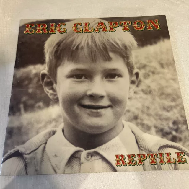 ERIC CLAPTON - REPTILE - 2001 SOUVENIR TOUR BOOK program concert tourbook live