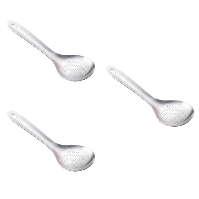3 piezas molde de cuchara multifuncional acero inoxidable jengibre molido