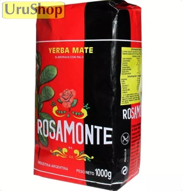 1KG Yerba Mate Rosamonte Seleccion Especial 2.2lb Argentina Herbal Tea Leaf  1 pk