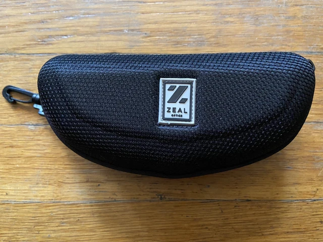 ZEAL Optics Black Zip Sunglasses Case