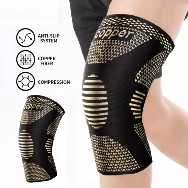 Kniebandage Kniestütze Knie Schmerzen Kompression Sport Bandage Knieschoner Bein