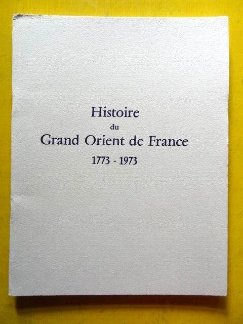 Menu Franc-maçon Du 21 Février 1926 - Saint-Ouen, Grand Orient De France, Document Historique Occasion