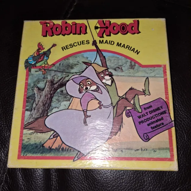 Super 8mm - Walt Disney - Robin Hood Rescues Maid Marian - Sound - 200ft