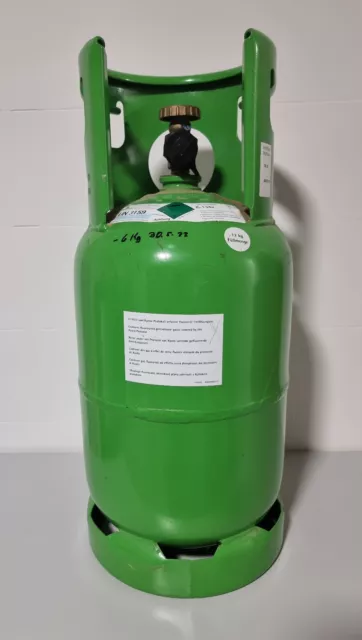 Bottiglia cauzione bottiglia vuota R134a 12 kg refrigerante deposito cauzionale WESTFALIA GAS CLIMAGAS 