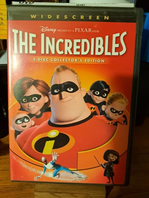 DISNEY PIXAR THE Incredibles (DVD, Widescreen) 2 Disc Collector’s ...