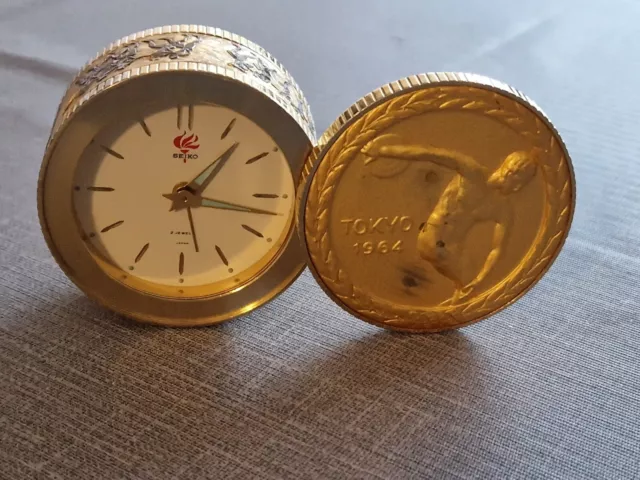 Réveil De Voyage Seiko Tokyo 1964 2