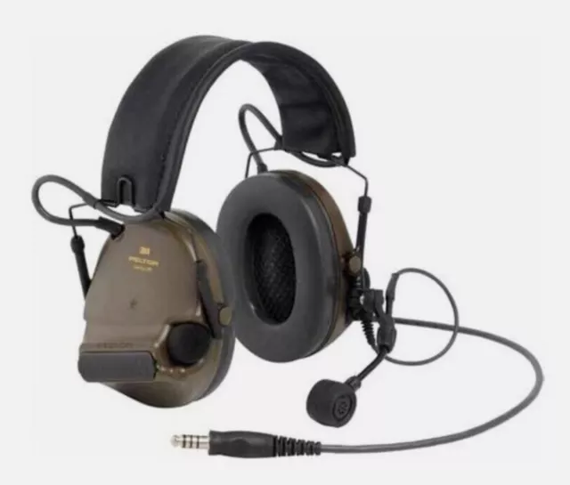 3M Peltor Comtac  XPI Headset MT20H682FB-92EU With Mic Boxed New